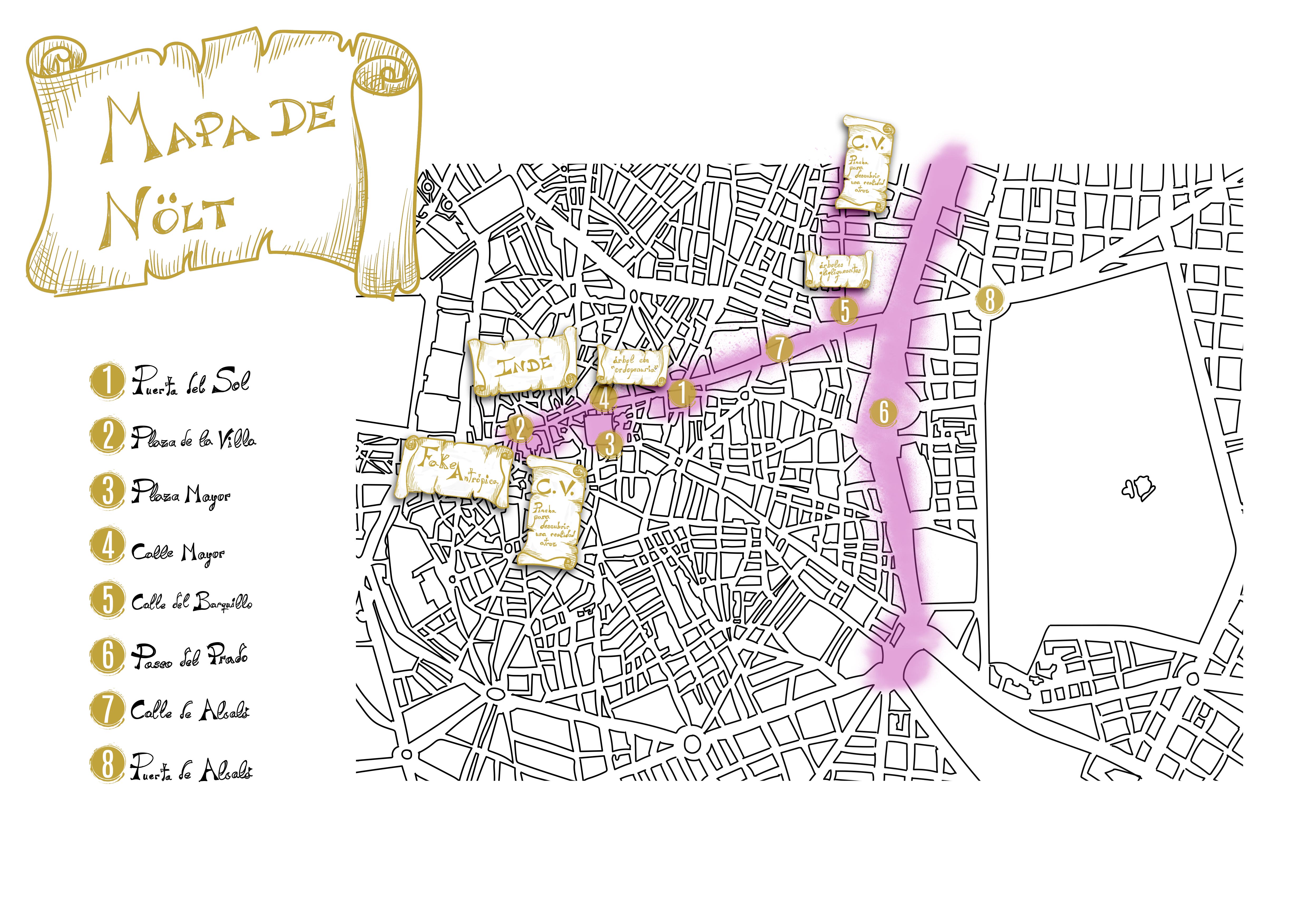 Mapa de Madrid